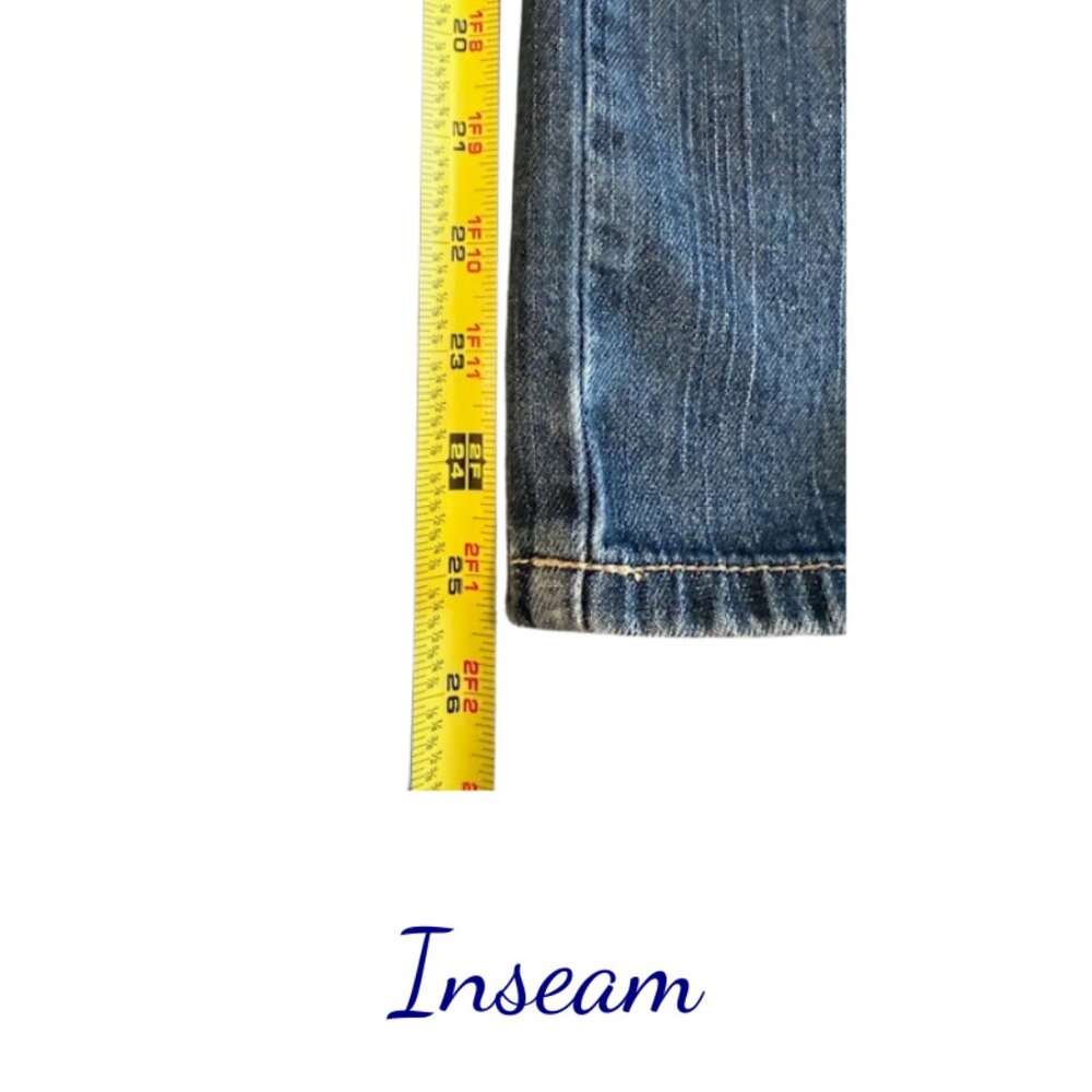 Arizona Jeans Girls Size 10 Regular – Classic Blue Denim - Picture 6 of 8